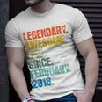 Kinder Retro Legendär Seit Februar 2018 5 Jahre Alt T-Shirt Geschenke für Ihn