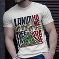 Land Of The Free Iwo Jima Unisex T-Shirt Gifts for Him