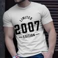 Limited 2007 Edition Sweet 16Th Birthday N Girl Unisex T-Shirt Gifts for Him