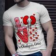 Love Dialysis Crew Valentines Nurse Family Group Nursing T-Shirt Gifts for Him