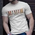 Mamaw Leopard Print Mom Cute Mothers Day Funny Grandma Unisex T-Shirt Gifts for Him