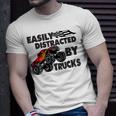 Monster Trucks Are My Jam Monster Trucks Unisex T-Shirt Gifts for Him