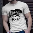 Mothers Day Gifts Cute Floral Nonnie Bear For Mom Gift For Womens Unisex T-Shirt Gifts for Him