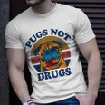 Pugs Not Drugs For Pug Lovers T-Shirt Gifts for Him