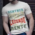 Rentner 2023 Rente Spruch Retro Vintage V2 T-Shirt Geschenke für Ihn