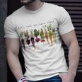Retro Lets Root For Each Other Cute Veggie Vegan T-shirt Gifts for Him