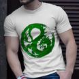 Samurai Legend Dragon Mon Green Unisex T-Shirt Gifts for Him