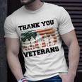 Thank You Veterans For Veterans Dad Grandpa T-Shirt Gifts for Him