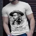 Uh Oh George Armstrong Custer Little Big Horn Unisex T-Shirt Gifts for Him
