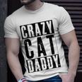 Mens Vintage Crazy Cat Daddy Best Cat Dad Ever T-Shirt Gifts for Him