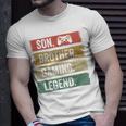 Vintage Sohn Bruder Gaming Legende Retro Video Gamer Boy T-Shirt Geschenke für Ihn