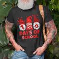 100 Days Of School Cute Gnomes Valentines Day Teachers T-shirt Gifts for Old Men