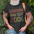 16 Geburtstag Legendär Seit 2006 Geschenk T-Shirt Geschenke für alte Männer