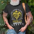 The Legend Is Alive Padilla Family Name  Unisex T-Shirt