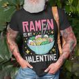 Ramen Is My Valentine Funny Anti-Valentines Day  Unisex T-Shirt