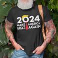 2024 Make America Great Again Unisex T-Shirt Gifts for Old Men