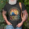 21 Years Old Birthday Vintage 2002 21St Birthday T-Shirt Gifts for Old Men