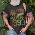 30 Geburtstag Vintage 30 Jahre Legendär Seit Februar 1993 T-Shirt Geschenke für alte Männer