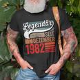 40 Geburtstag Mann 40 Jahre Legendär Seit Dezember 1982 T-Shirt Geschenke für alte Männer