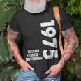 47 Jahre Legende T-Shirt, November 1975 Geboren Geschenke für alte Männer