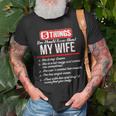 5 Things You Should Know About My Wife Best T-Shirt Gifts for Old Men