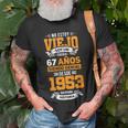 67. Geburtstag T-Shirt für Herren, Papa 2020 Edition auf Spanisch Geschenke für alte Männer