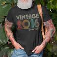 7 Years Old Vintage 2016 7Th Birthday Boys Girls T-shirt Gifts for Old Men