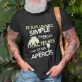 Agriculteurs Un Mec Simple T-Shirt Geschenke für alte Männer