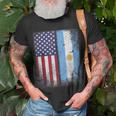 Argentina Usa Flag Argentinian Argentinean Argentine T-shirt Gifts for Old Men