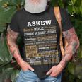 Askew Name Gift Askew Born To Rule V2 Unisex T-Shirt Gifts for Old Men