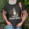 Australian Shepherd Mama Mutter Hund Spruch Aussie T-Shirt Geschenke für alte Männer