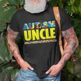 Autism Uncle Awareness Support Unisex T-Shirt Gifts for Old Men