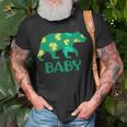 Baby Bear Shamrock St Patricks Day Family T-Shirt Gifts for Old Men