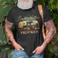 Bad Mother Trucker V2 Unisex T-Shirt Gifts for Old Men