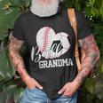 Ball Grandma Both Of Soccer Baseball Gifts Women Mothers Day Unisex T-Shirt Gifts for Old Men