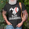 Ball Grandma Funny Soccer Baseball Grandma Unisex T-Shirt Gifts for Old Men