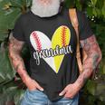 Baller Grandma | Proud Softball Baseball Player Grandma Unisex T-Shirt Gifts for Old Men