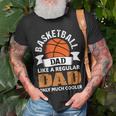 Mens Basketball Dad Basketball Dad T-Shirt Gifts for Old Men