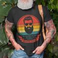 Bearded Funcle Funny Uncle Definition Distressed Vintage Unisex T-Shirt Gifts for Old Men