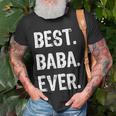 Best Baba Ever Funny Gift Cool Funny Christmas Unisex T-Shirt Gifts for Old Men