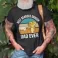 Best Bearded Dragon Dad Ever Pet Bearded Dragon Dad Unisex T-Shirt Gifts for Old Men