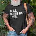 Best Bonus Dad Ever Stepdad Gift Halloween Unisex T-Shirt Gifts for Old Men