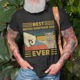 Best British Shorthair Dad Ever Retro Vintage Sunset Unisex T-Shirt Gifts for Old Men