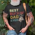 Best Buckin Dad Ever Deer Hunting Fathers Day Gift V3 Unisex T-Shirt Gifts for Old Men