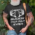 Best Buckin Pap Pap Ever Deer Hunting Lover Gifts Dad Unisex T-Shirt Gifts for Old Men