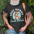 Best Bunny Dad Ever Rabbit Lover Fathers Day Daddy Gift For Mens Unisex T-Shirt Gifts for Old Men