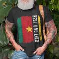 Best Cameroonian Dad Ever Cameroon Daddy Fathers Day Gift Unisex T-Shirt Gifts for Old Men