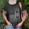 Best Dad Ever American Us Flag Fathers Day Unisex T-Shirt Gifts for Old Men