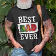 Best Dad Ever Fathers Day Portuguese Flag Portugal Gift For Mens Unisex T-Shirt Gifts for Old Men