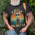 Best Dog Dad Ever Doberman Pinscher Fathers Day Gift Gift For Mens Unisex T-Shirt Gifts for Old Men